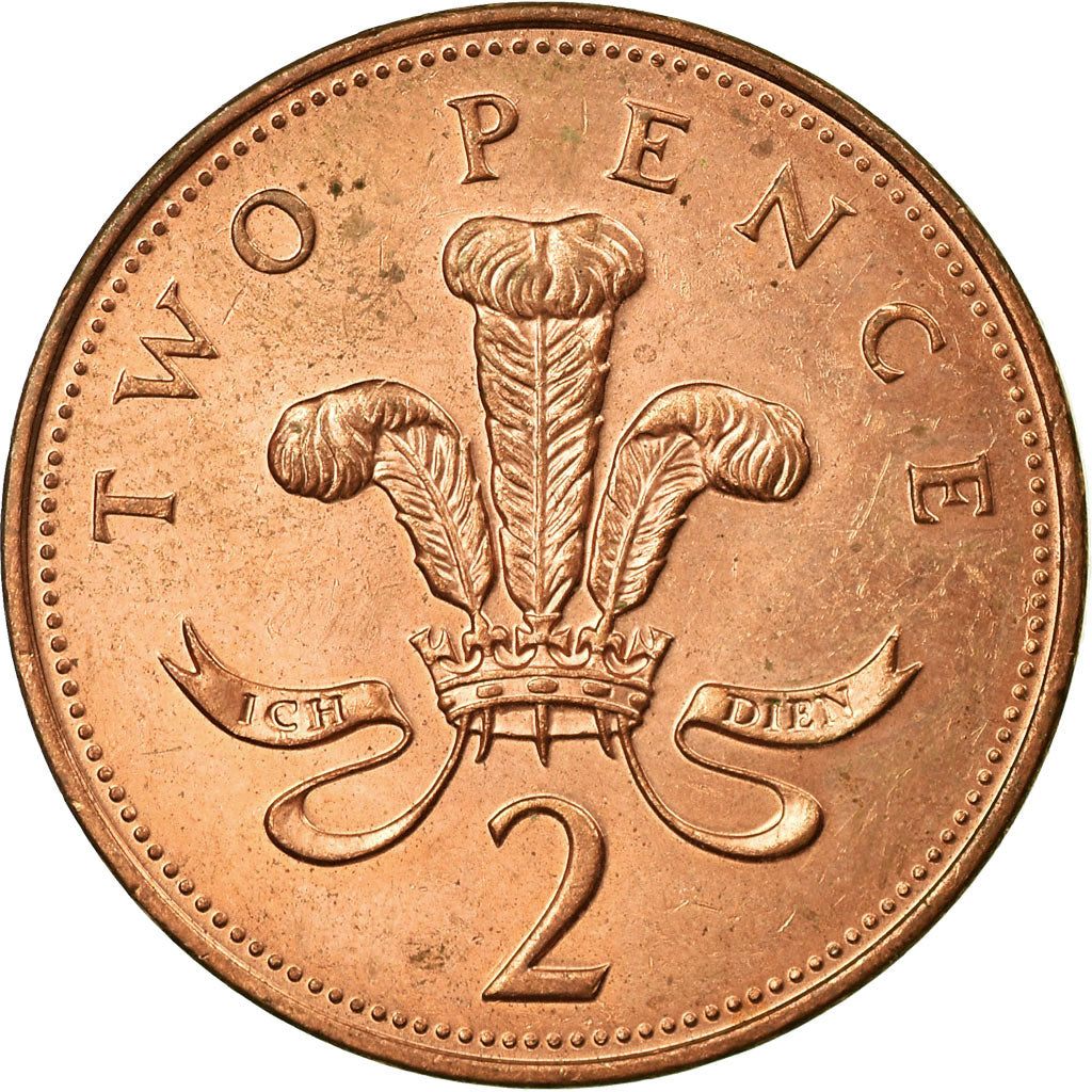 Moneta, Gran Bretagna, Elizabeth II, 2 Pence, 2005, BB, Acciaio placcato rame