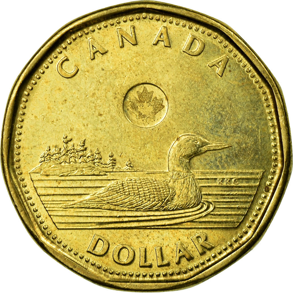Moneda, Canadá, Elizabeth II, Dollar, 2013, Royal Canadian Mint, MBC, Latón