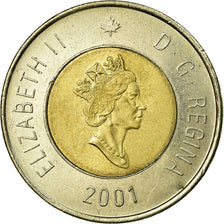 Coin, Canada, Elizabeth II, 2 Dollars, 2001, Royal Canadian Mint, Ottawa