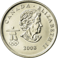Coin, Canada, Elizabeth II, 25 Cents, 2008, Royal Canadian Mint, EF(40-45)