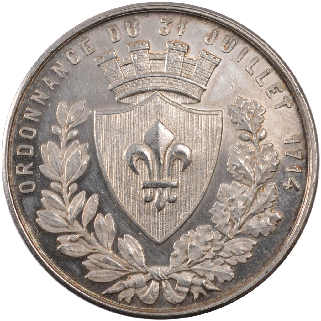 France, Chamber of Commerce, Token, MS(60-62), Silver, 22.17