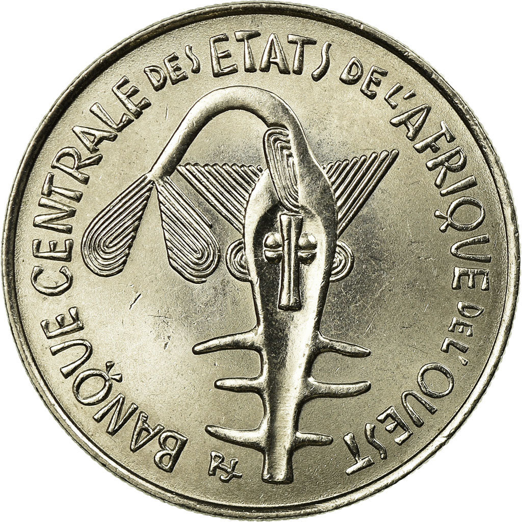 Munten, West Afrikaanse Staten, 100 Francs, 1975, PR, Nickel, KM:4