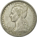 Moeda, África Equatorial Francesa, 2 Francs, 1948, Paris, EF(40-45), Alumínio