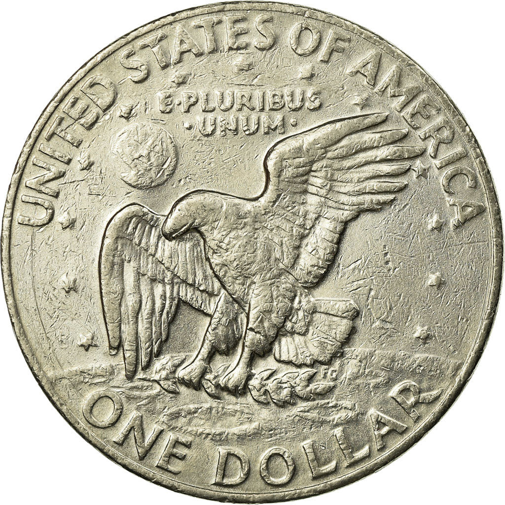 Coin, United States, Eisenhower Dollar, Dollar, 1977, U.S. Mint, Philadelphia