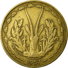 Monnaie, French West Africa, 10 Francs, 1957, Paris, TTB, Aluminum-Bronze, KM:8