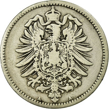 Coin, GERMANY - EMPIRE, Wilhelm I, Mark, 1874, Berlin, VF(20-25), Silver, KM:7