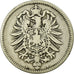 Coin, GERMANY - EMPIRE, Wilhelm I, Mark, 1874, Berlin, VF(20-25), Silver, KM:7