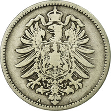 Moneta, GERMANIA - IMPERO, Wilhelm I, Mark, 1874, Berlin, MB, Argento, KM:7