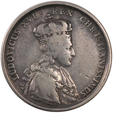 France, Royal, Token, 1775, EF(40-45), Silver, Feuardent #7914, 14.66