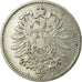 Coin, GERMANY - EMPIRE, Wilhelm I, Mark, 1874, Karlsruhe, VF(20-25), Silver