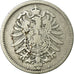 Coin, GERMANY - EMPIRE, Wilhelm I, Mark, 1875, Berlin, VF(20-25), Silver, KM:7