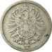 Coin, GERMANY - EMPIRE, Wilhelm I, Mark, 1875, Berlin, VF(20-25), Silver, KM:7