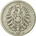 Moneta, GERMANIA - IMPERO, Wilhelm I, Mark, 1875, Berlin, MB, Argento, KM:7