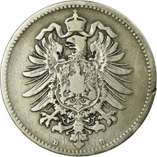 Münze, GERMANY - EMPIRE, Wilhelm I, Mark, 1875, Munich, S, Silber, KM:7