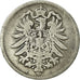 Coin, GERMANY - EMPIRE, Wilhelm I, Mark, 1875, Frankfurt, VF(20-25), Silver