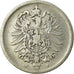 Coin, GERMANY - EMPIRE, Wilhelm I, Mark, 1875, Stuttgart, VF(20-25), Silver