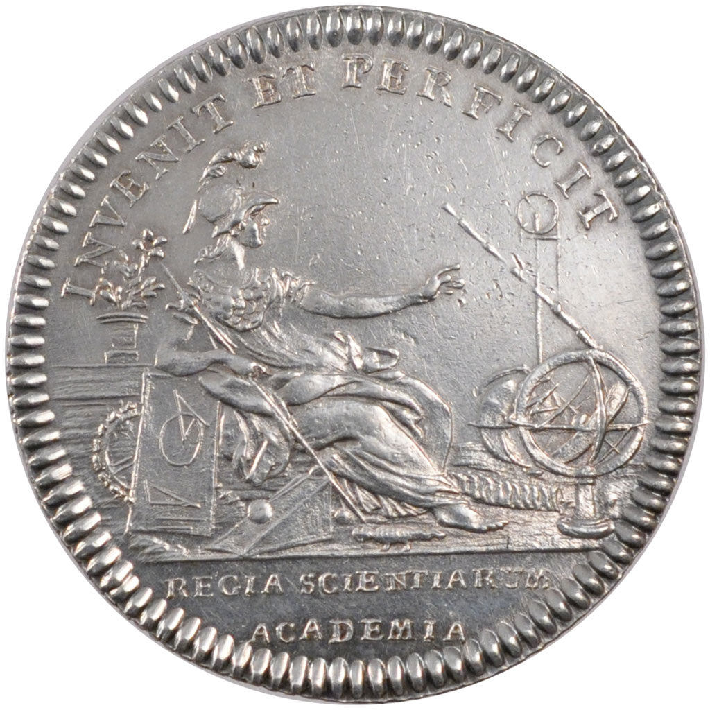France, Royal, Token, AU(55-58), Silver, Feuardent #4411, 7.96