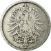Coin, GERMANY - EMPIRE, Wilhelm I, Mark, 1875, Hambourg, VF(20-25), Silver, KM:7