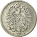 Coin, GERMANY - EMPIRE, Wilhelm I, Mark, 1876, Frankfurt, VF(20-25), Silver