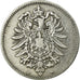 Coin, GERMANY - EMPIRE, Wilhelm I, Mark, 1876, Munich, VF(20-25), Silver, KM:7