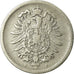 Coin, GERMANY - EMPIRE, Wilhelm I, Mark, 1876, Stuttgart, VF(20-25), Silver