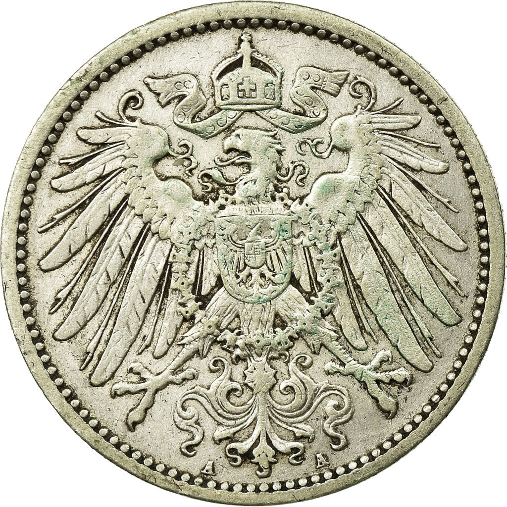 Coin, GERMANY - EMPIRE, Wilhelm II, Mark, 1906, Berlin, EF(40-45), Silver, KM:14