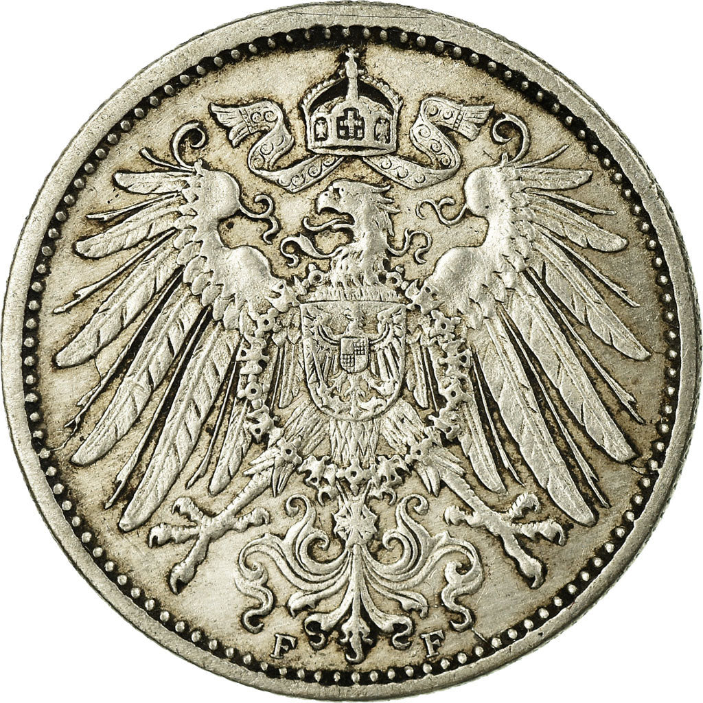 Moneta, GERMANIA - IMPERO, Wilhelm II, Mark, 1906, Stuttgart, BB, Argento, KM:14