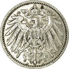 Coin, GERMANY - EMPIRE, Wilhelm II, Mark, 1905, Berlin, EF(40-45), Silver, KM:14