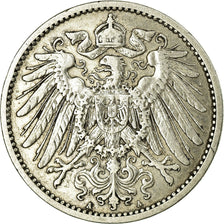 Coin, GERMANY - EMPIRE, Wilhelm II, Mark, 1905, Berlin, EF(40-45), Silver, KM:14