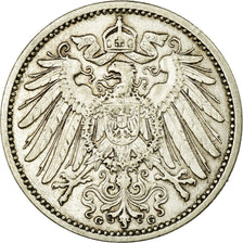 Moneta, GERMANIA - IMPERO, Wilhelm II, Mark, 1907, Karlsruhe, BB, Argento, KM:14