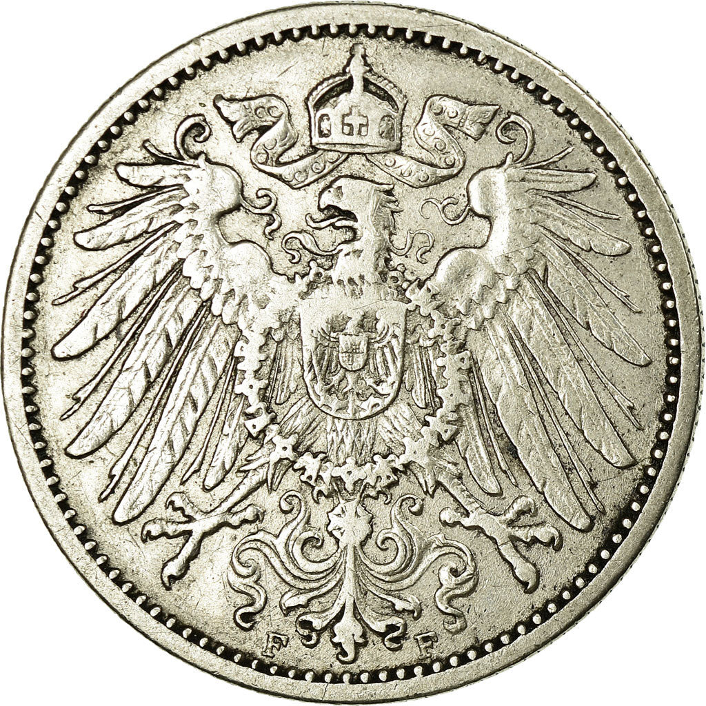Münze, GERMANY - EMPIRE, Wilhelm II, Mark, 1902, Stuttgart, SS, Silber, KM:14