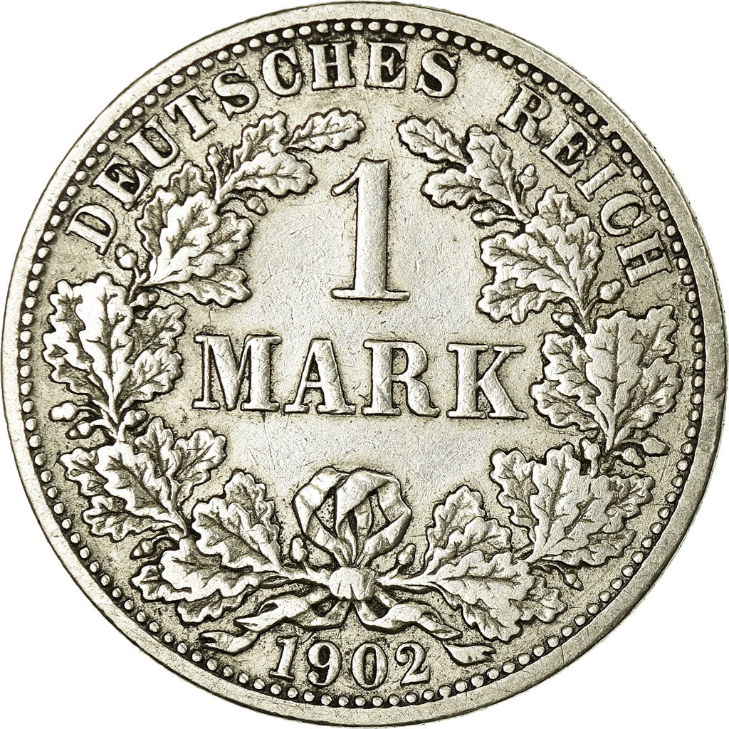 Münze, GERMANY - EMPIRE, Wilhelm II, Mark, 1902, Stuttgart, SS, Silber, KM:14