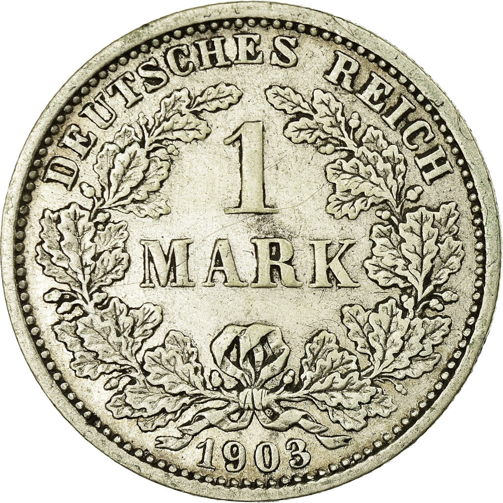 Moneta, GERMANIA - IMPERO, Wilhelm II, Mark, 1903, Munich, BB, Argento, KM:14