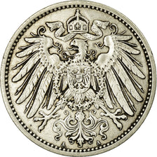 Coin, GERMANY - EMPIRE, Wilhelm II, Mark, 1904, Berlin, EF(40-45), Silver, KM:14