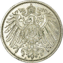 Coin, GERMANY - EMPIRE, Wilhelm II, Mark, 1915, Berlin, EF(40-45), Silver, KM:14
