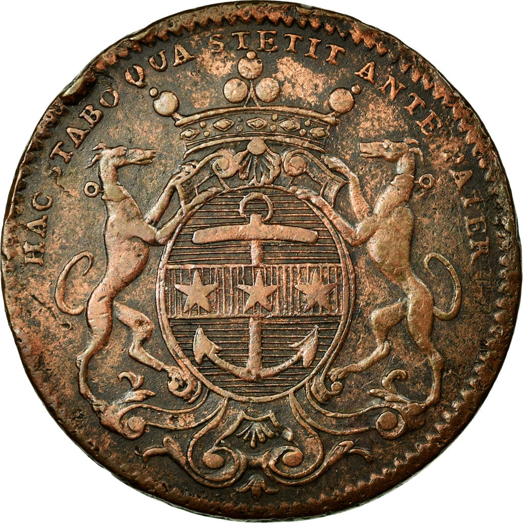 France, Token, Royal, 1730, AU(50-53), Copper, Feuardent:10092