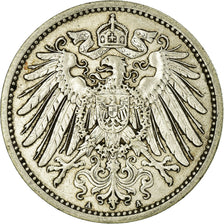 Coin, GERMANY - EMPIRE, Wilhelm II, Mark, 1911, Berlin, EF(40-45), Silver, KM:14