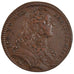France, Royal, Token, 1737, AU(50-53), Copper, Feuardent #2772, 7.06