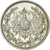 Coin, GERMANY - EMPIRE, 1/2 Mark, 1915, Muldenhütten, EF(40-45), Silver, KM:17