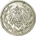 Coin, GERMANY - EMPIRE, 1/2 Mark, 1914, Berlin, EF(40-45), Silver, KM:17