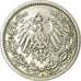 Moneta, GERMANIA - IMPERO, 1/2 Mark, 1908, Berlin, BB, Argento, KM:17