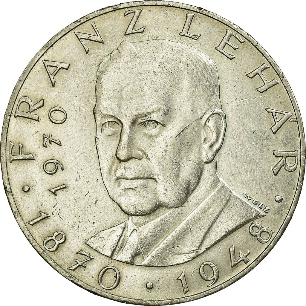 Coin, Austria, 25 Schilling, 1970, AU(55-58), Silver, KM:2907