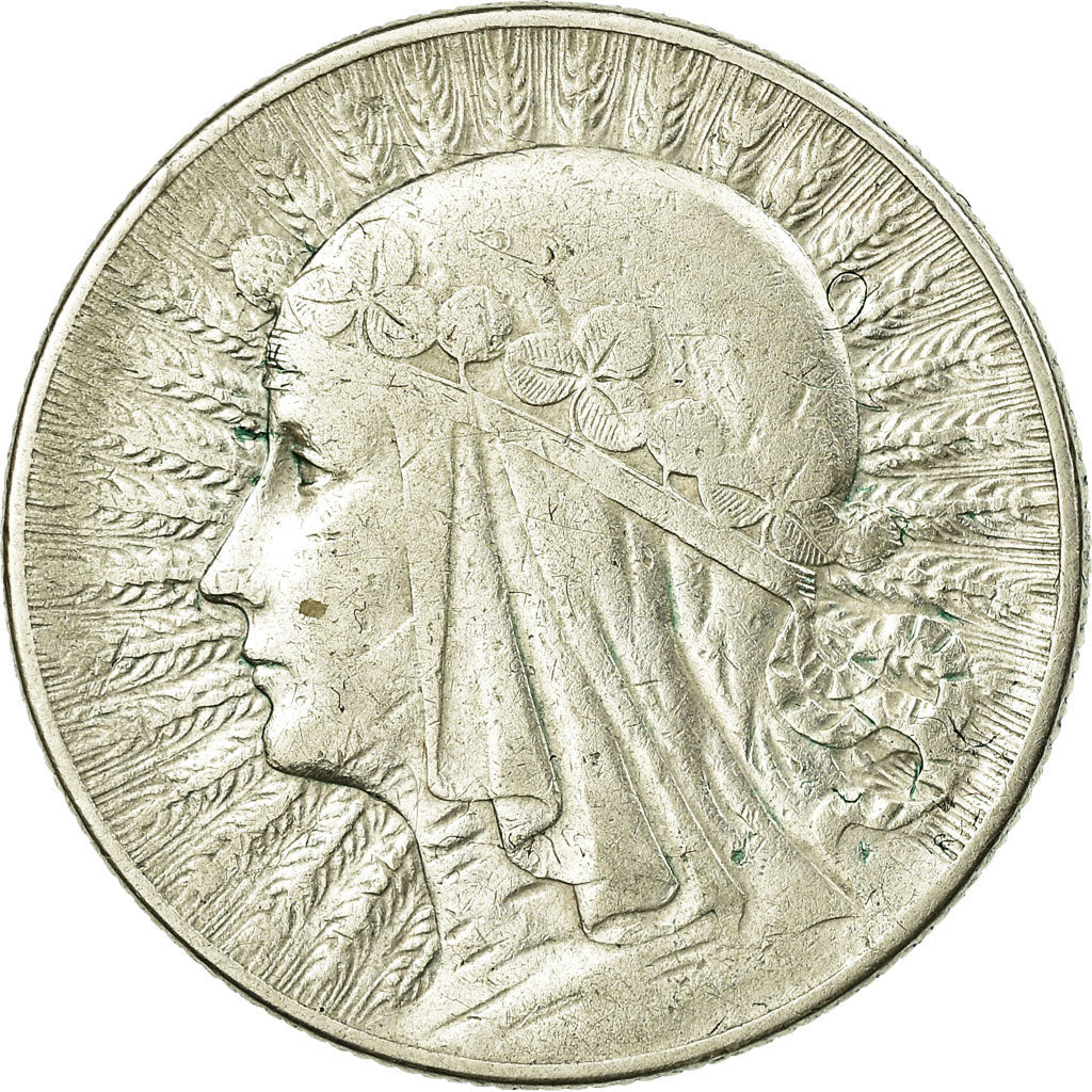 Monnaie, Pologne, 5 Zlotych, 1933, Warsaw, TTB, Argent, KM:21