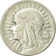 Monnaie, Pologne, 5 Zlotych, 1933, Warsaw, TTB, Argent, KM:21