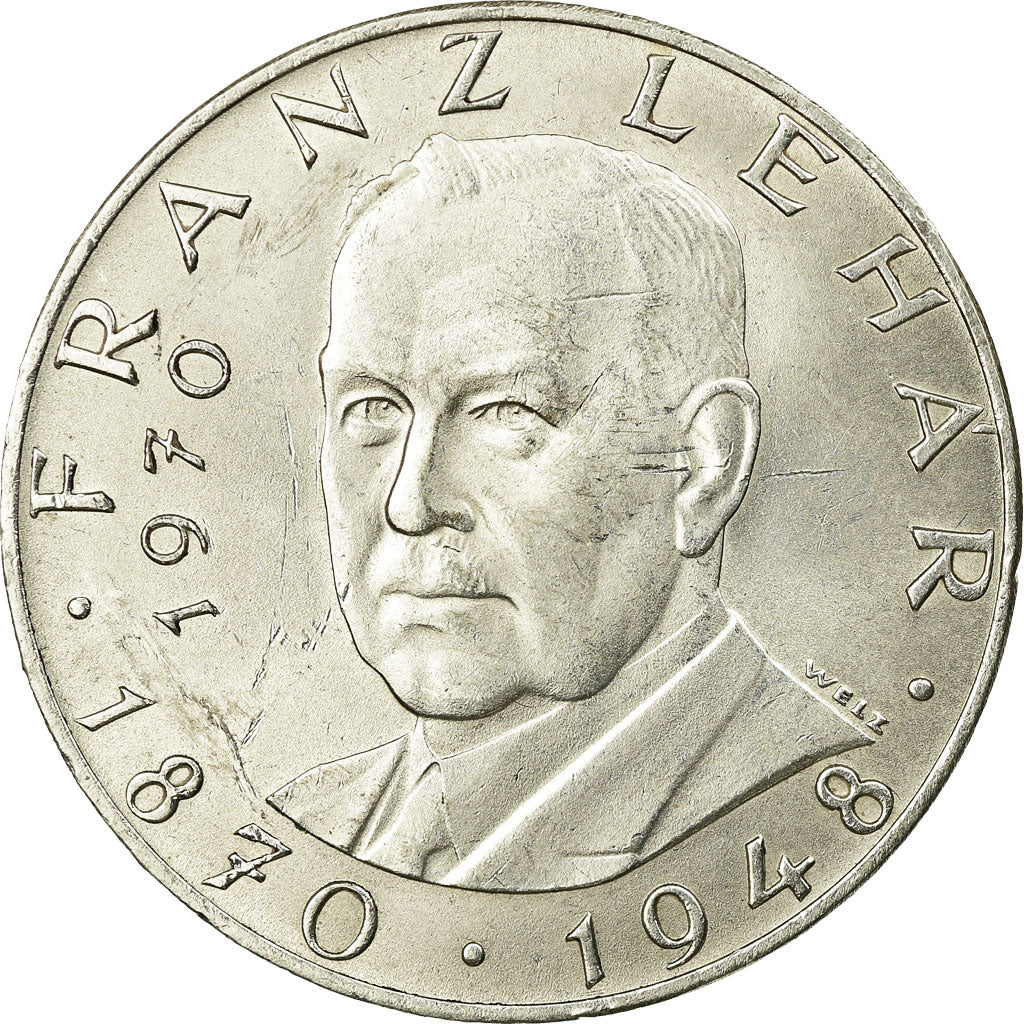 Coin, Austria, 25 Schilling, 1970, AU(55-58), Silver, KM:2907