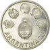 Moneta, Argentina, 2000 Pesos, 1977, BB, Argento, KM:79