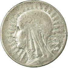 Coin, Poland, 5 Zlotych, 1933, Warsaw, EF(40-45), Silver, KM:21