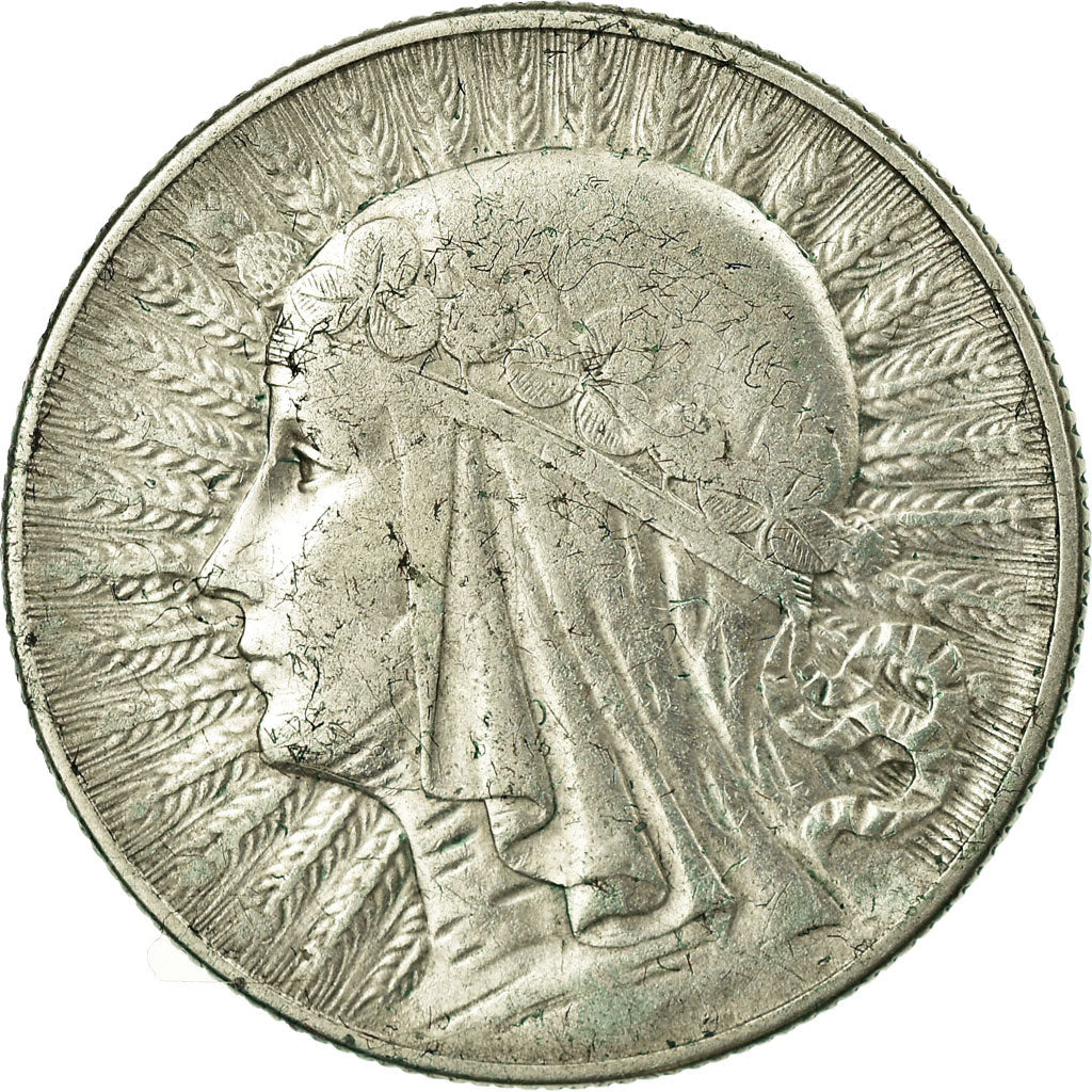 Moneta, Polonia, 5 Zlotych, 1934, Warsaw, BB, Argento, KM:21