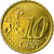 Greece, 10 Euro Cent, 2004, MS(63), Brass, KM:184