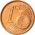 Grécia, Euro Cent, 2005, MS(63), Aço Cromado a Cobre, KM:181